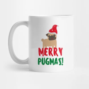 Merry Pugmas - Funny Pug Christmas Mug